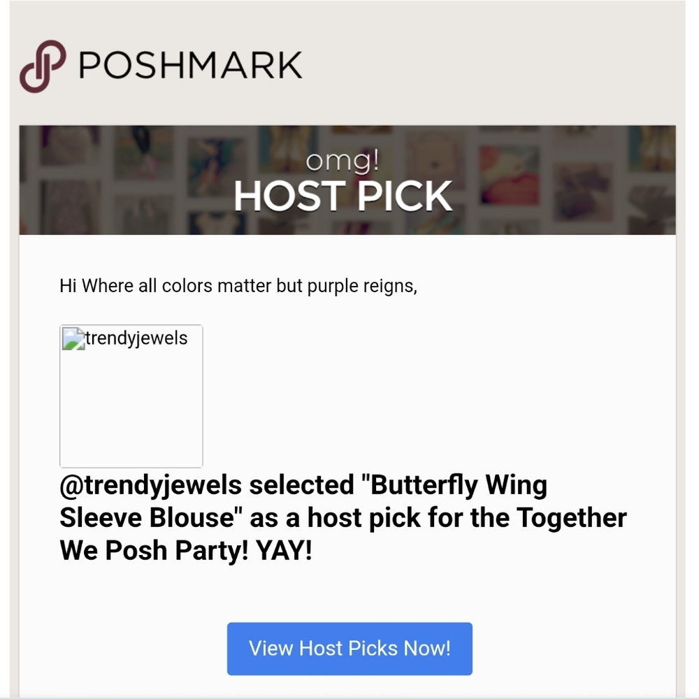 🎉HOST PICK🎉  BUTTERFLY WING SLEEVE BLOUSE - Picture 5 of 5